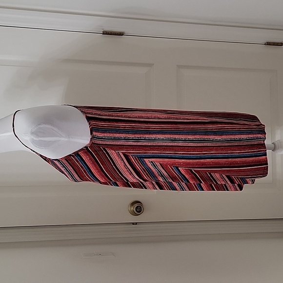 SHEIN Size M (6) Chevron Print Racerback Cami Dress, Excellent Used Condition - Picture 2 of 13